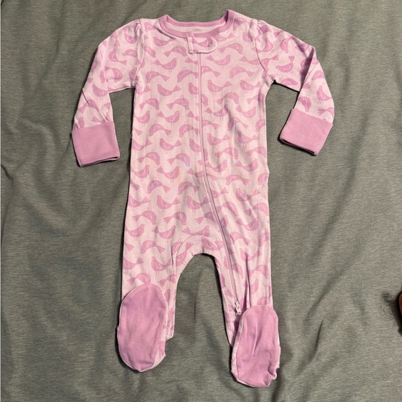 cloud island Other - Cloud Island Pink Wave Pattern Footie